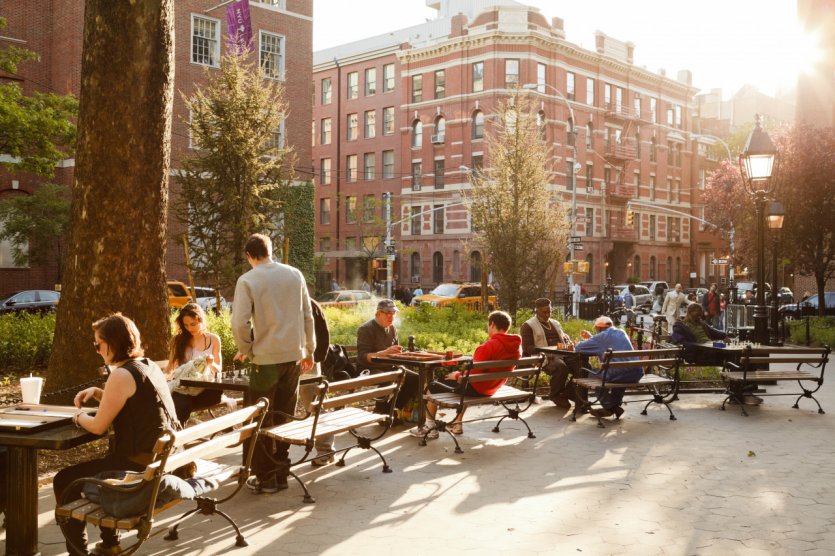 Greenwich Village.