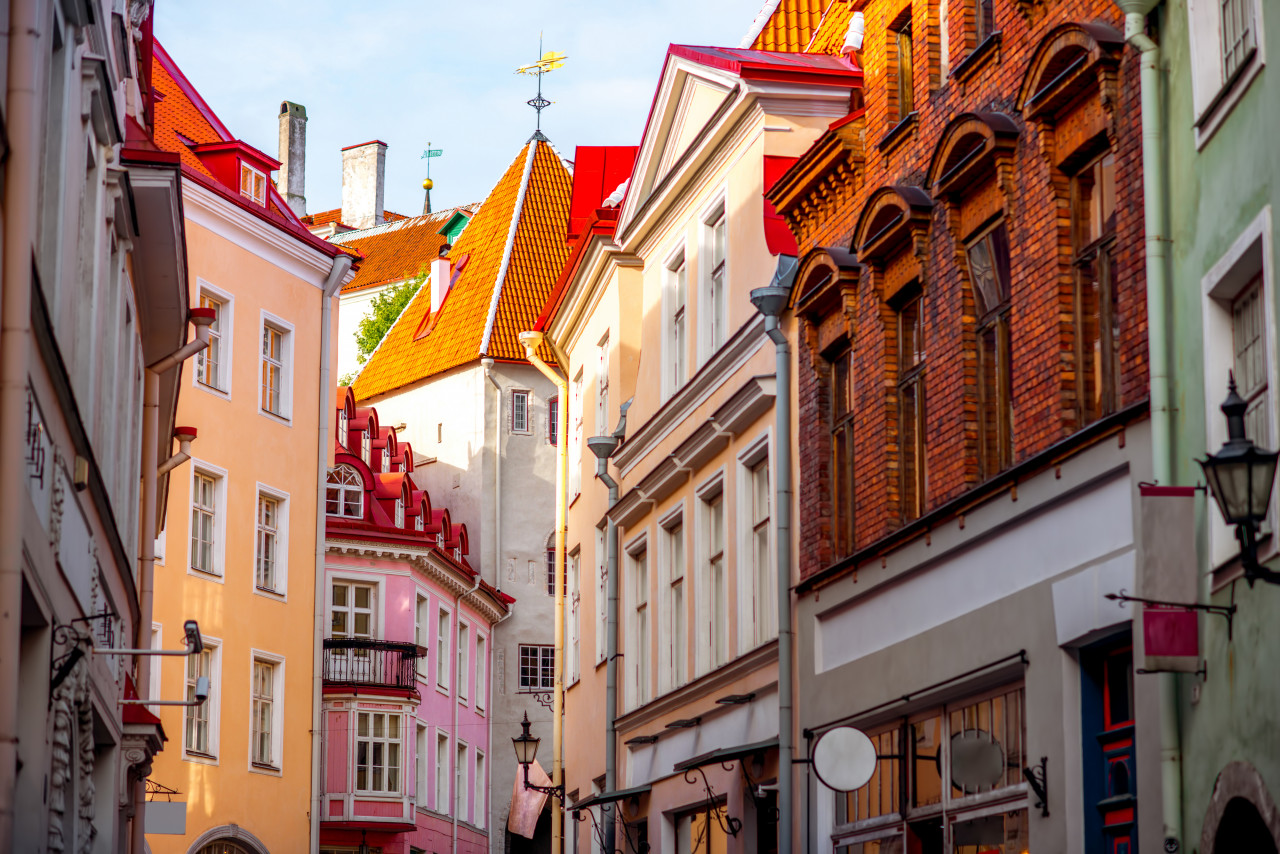 Ruelle de Tallinn.