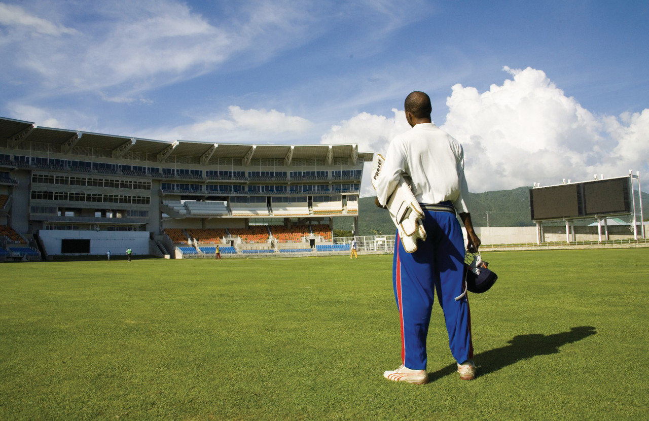 Sabinat Park, la maison du Kingston Cricket Club.