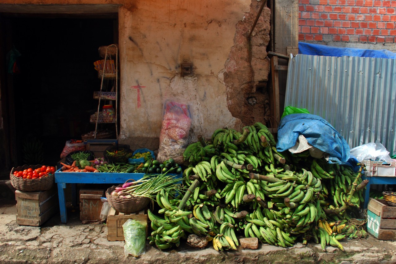 Marché de Coroico.