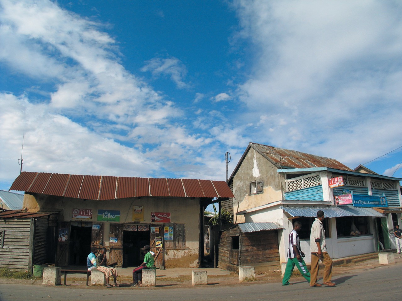 Place centrale du village de Ranohira