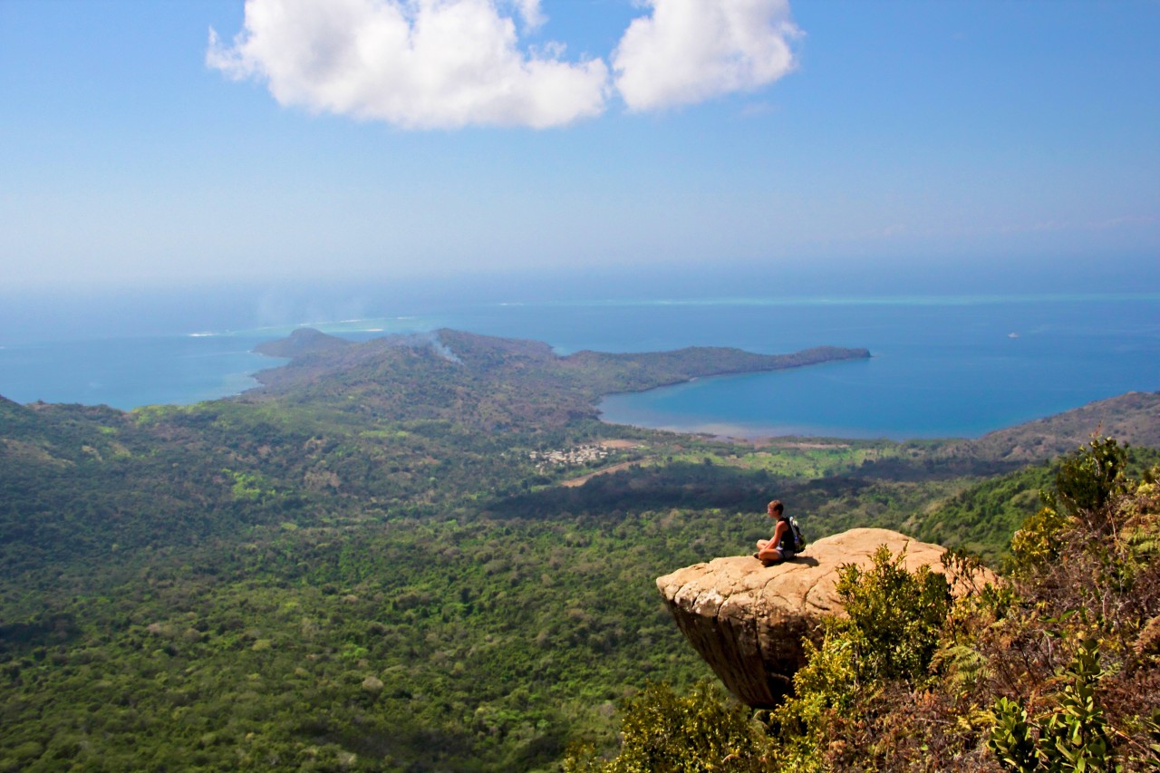 Vue époustouflante depuis le Mont Choungui.