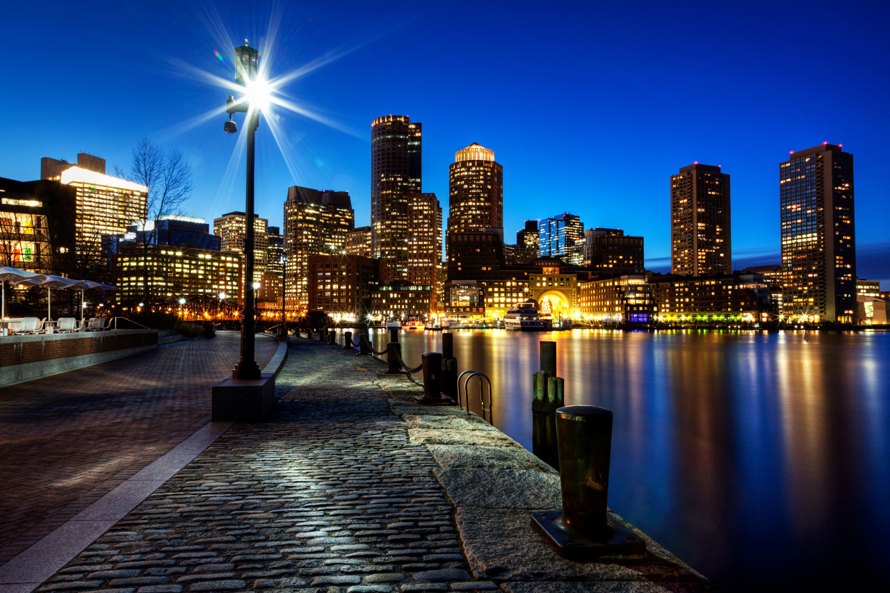 Boston de nuit.