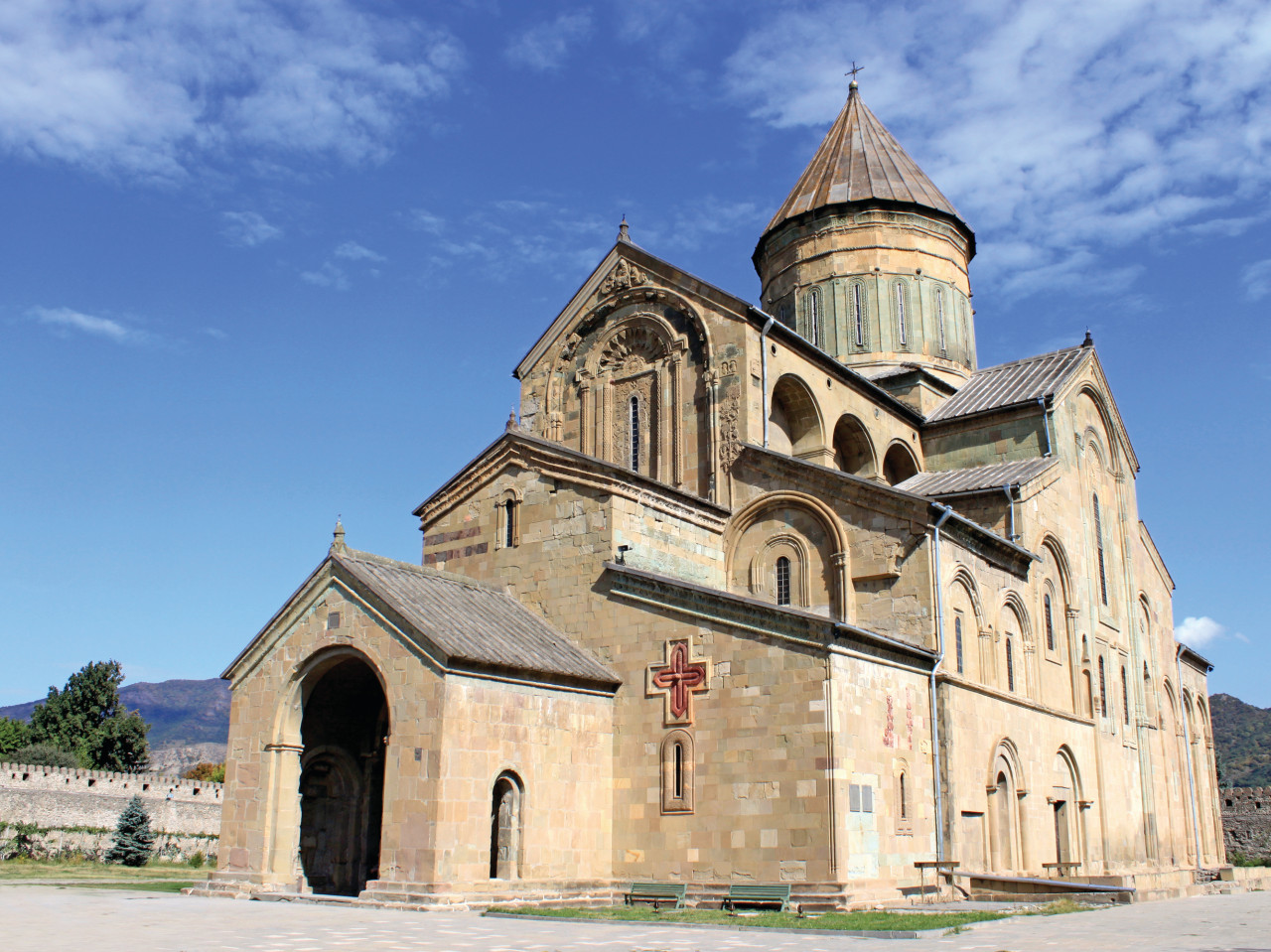 Cathédrale Svetitskhoveli à Mtskhéta.