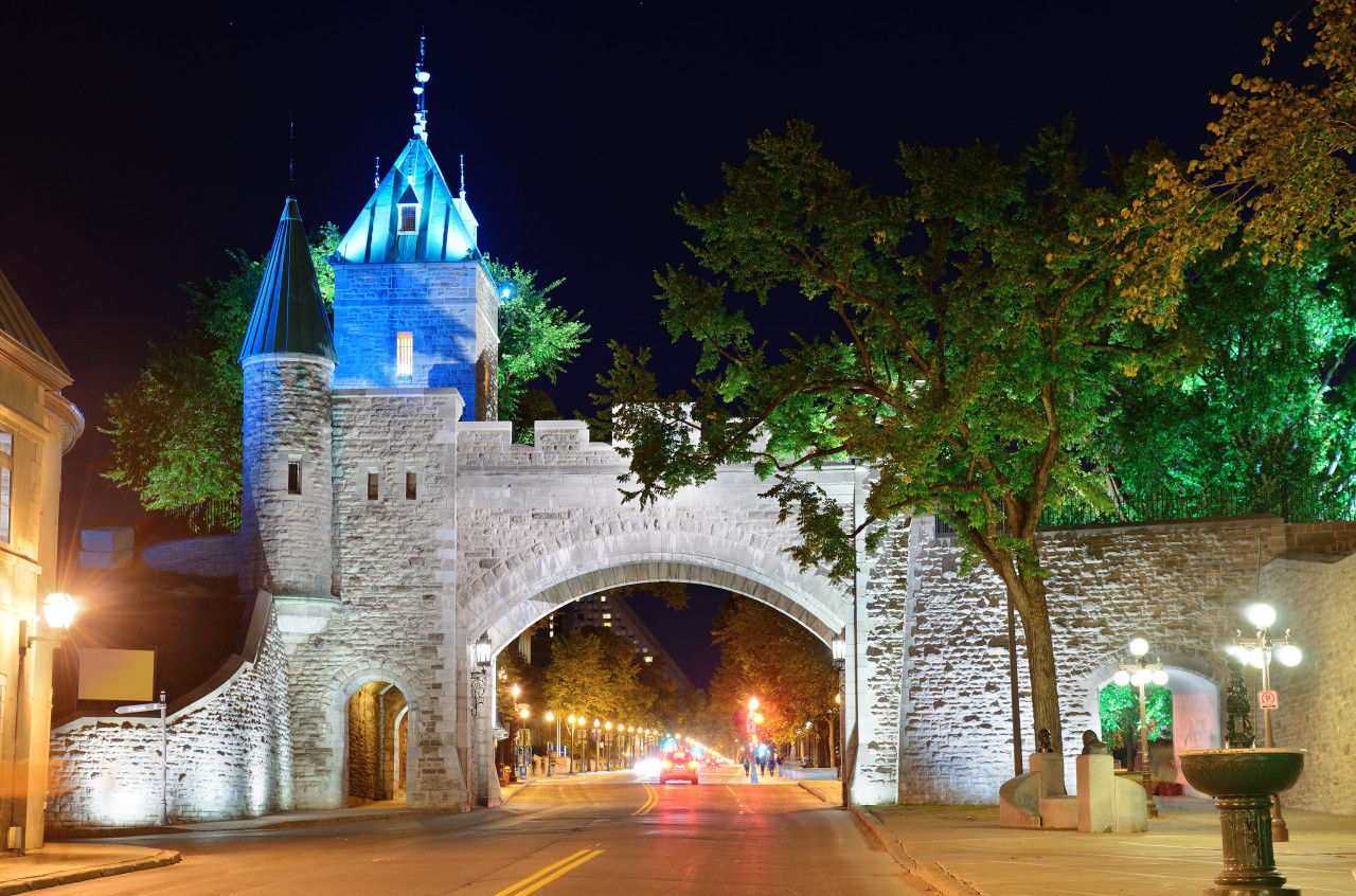 Porte Dauphine à Québec.