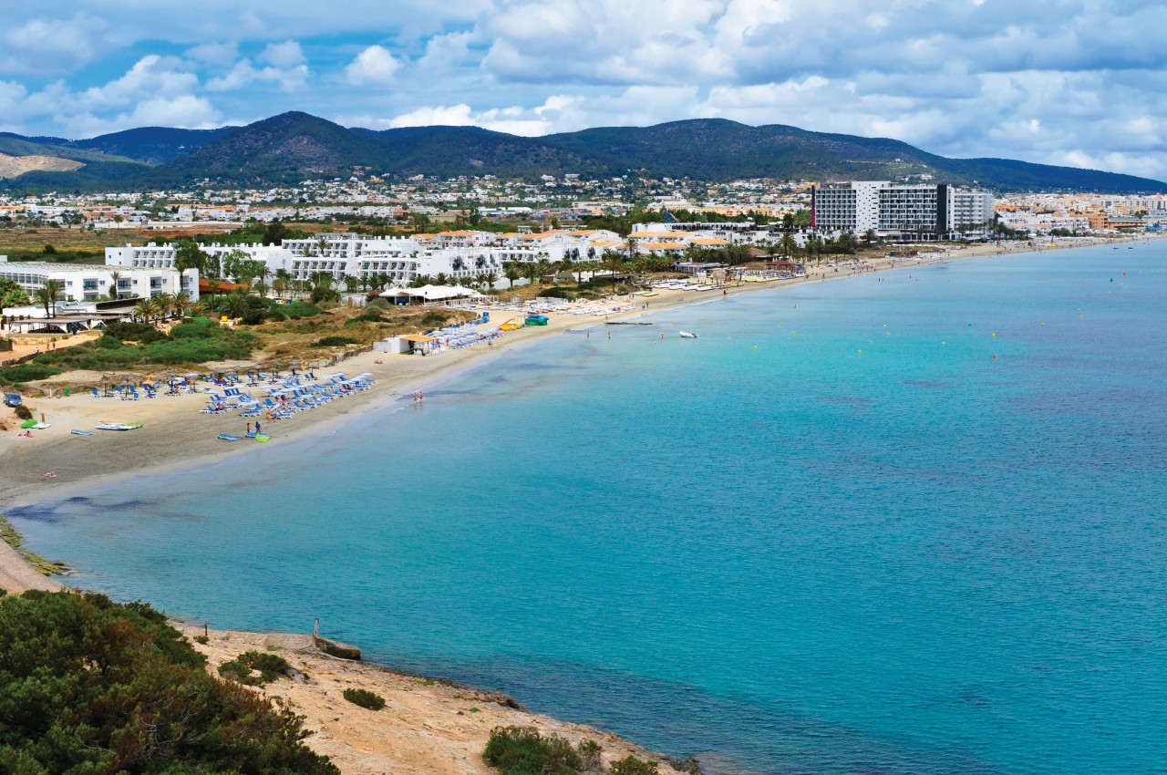 Playa d'en Bossa.