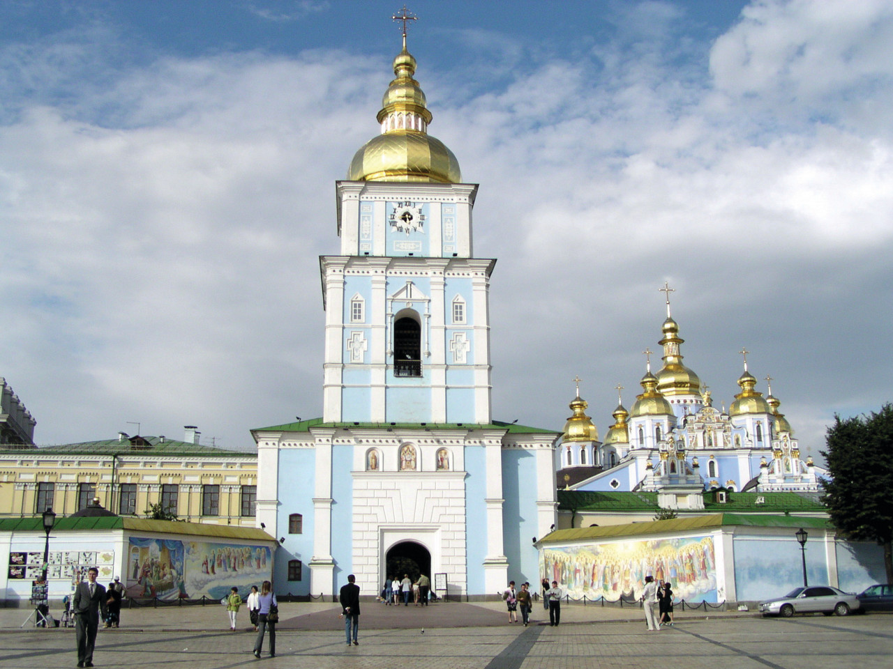 Cathédrale de Saint-Michel à Kiev.