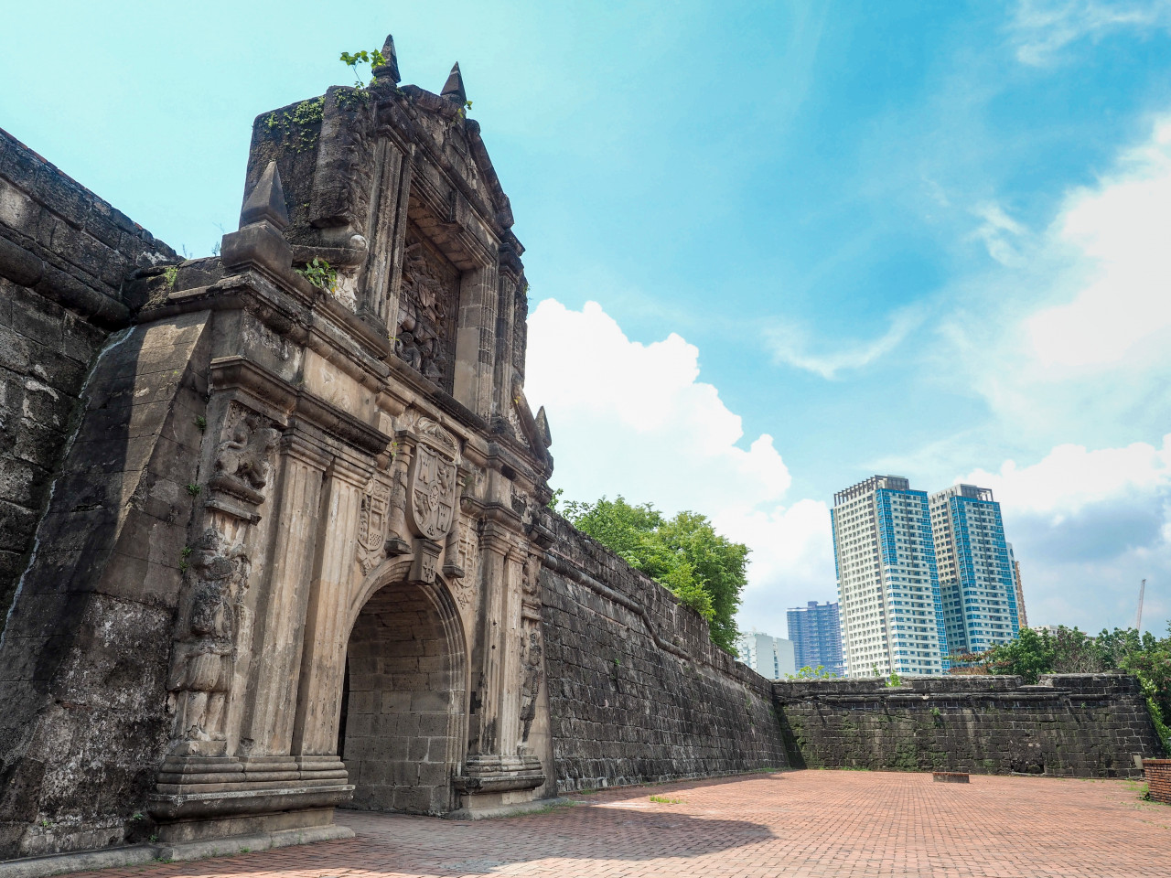 Fort Santiago, Manille.