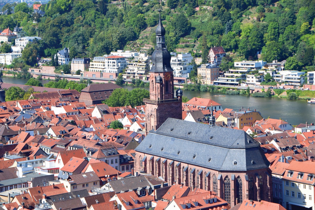 <p>Église du Saint-Esprit à Heidelberg.</p>