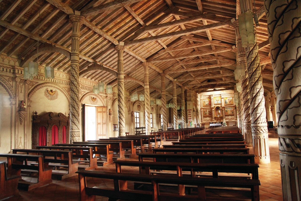 Église de la mission jésuite de San Javier.