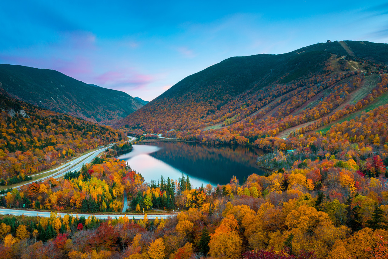 Franconia Notch State Park.