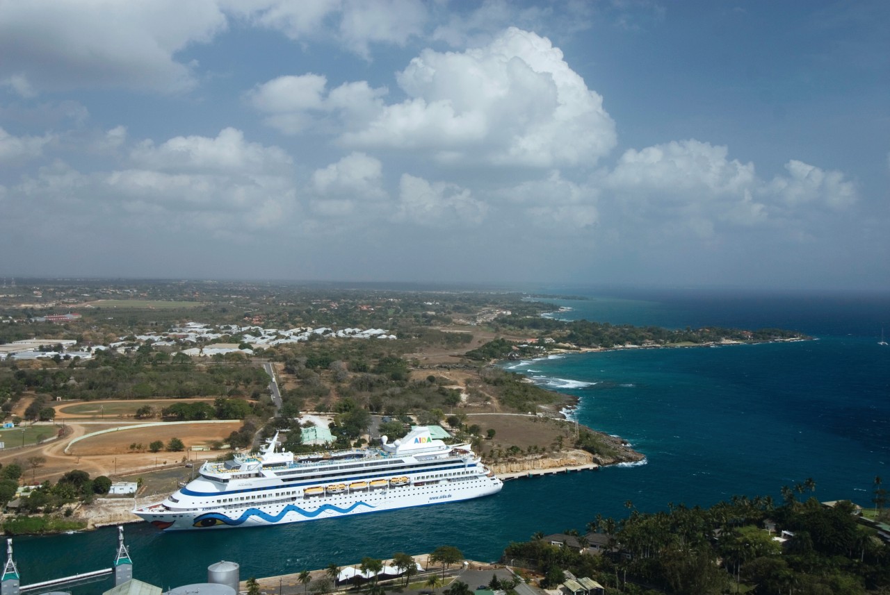 Croisière dans le port de La Romana.