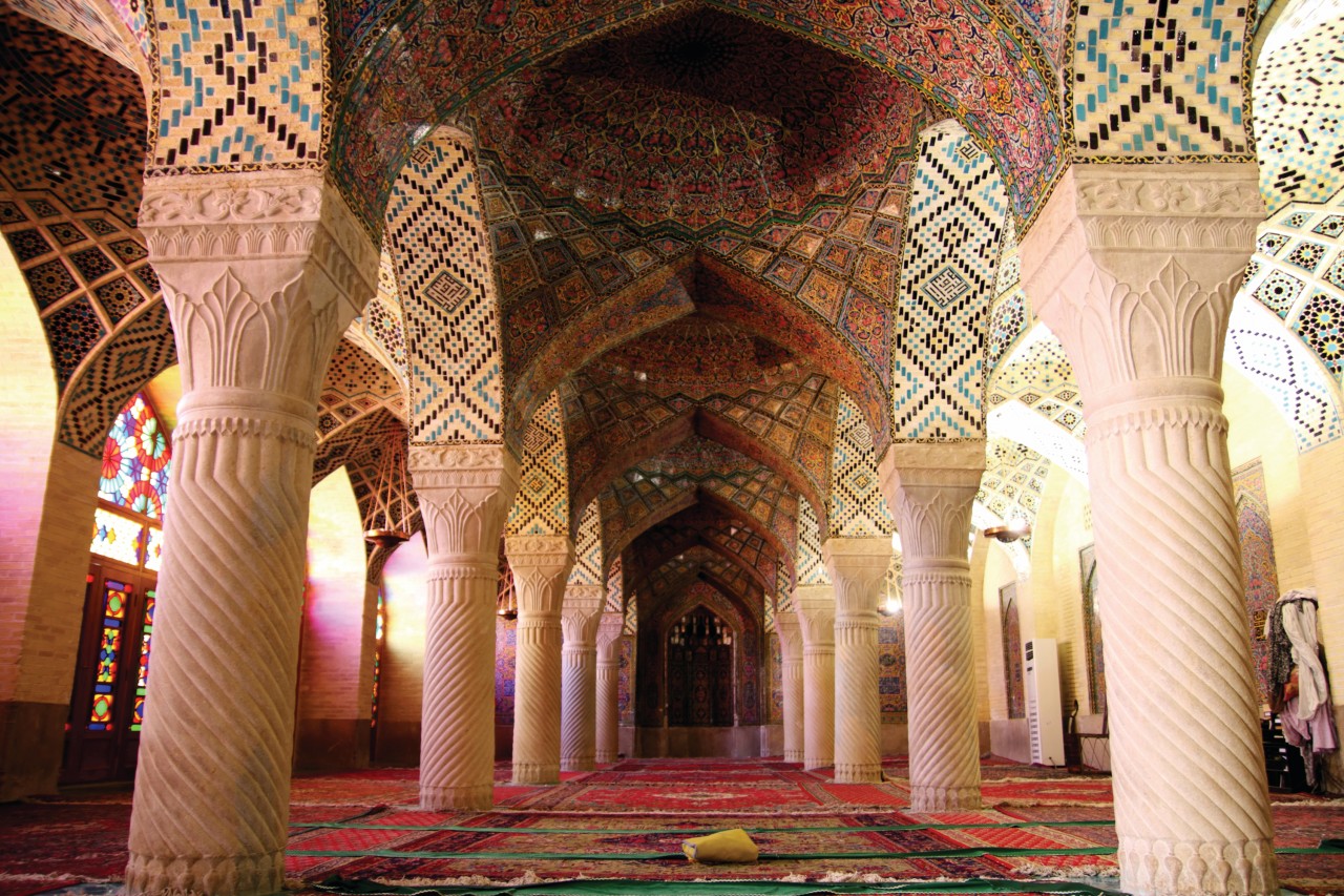 Mosquée Nasir-ol-Molk, Chiraz.