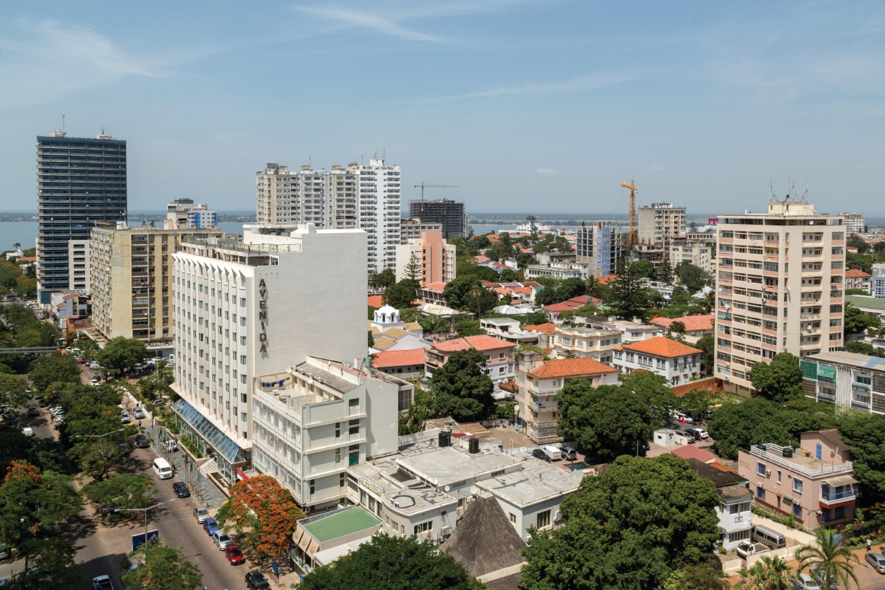 Survol de Maputo.