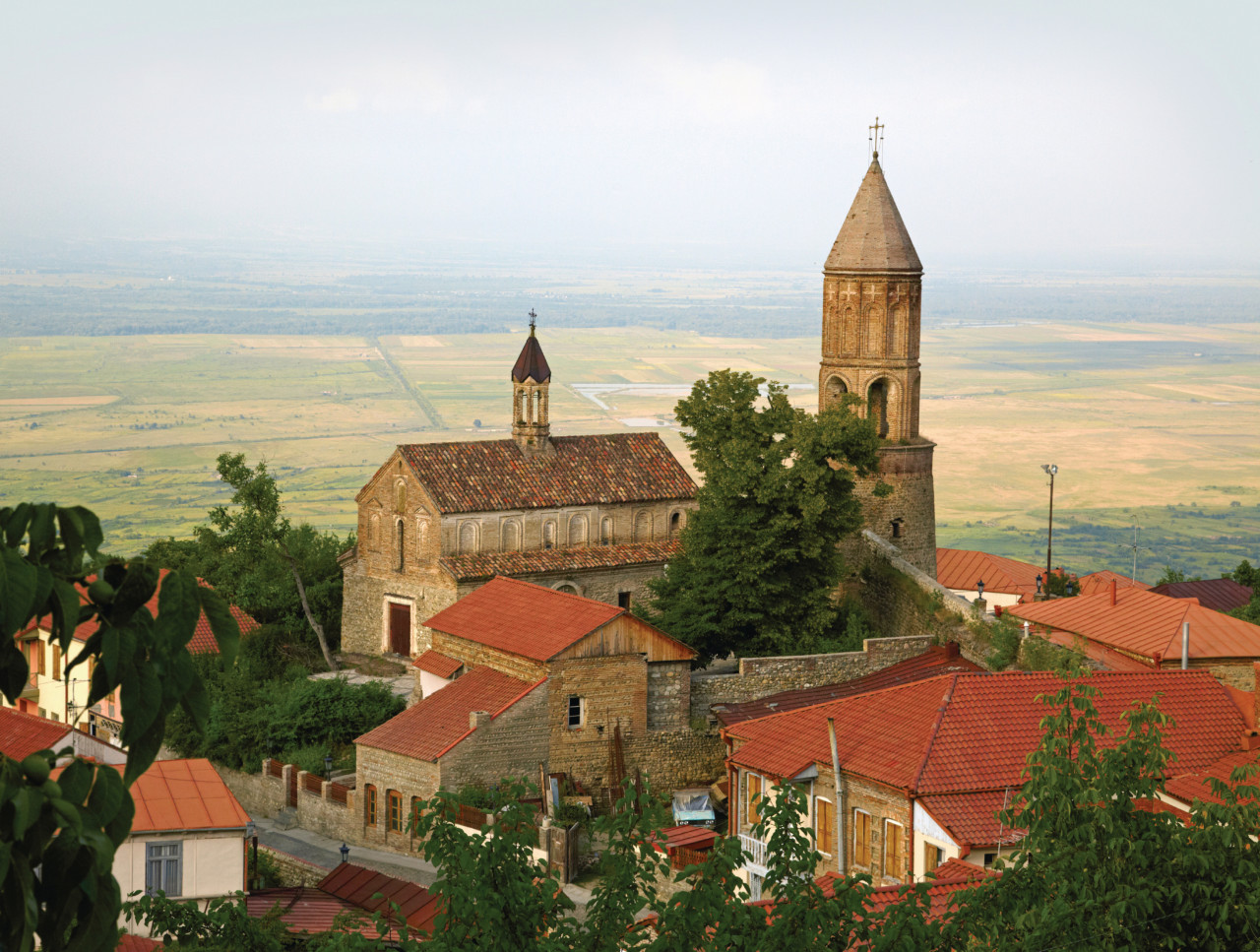 Le village de Sighnaghi, dans la région de la Kakhétie.