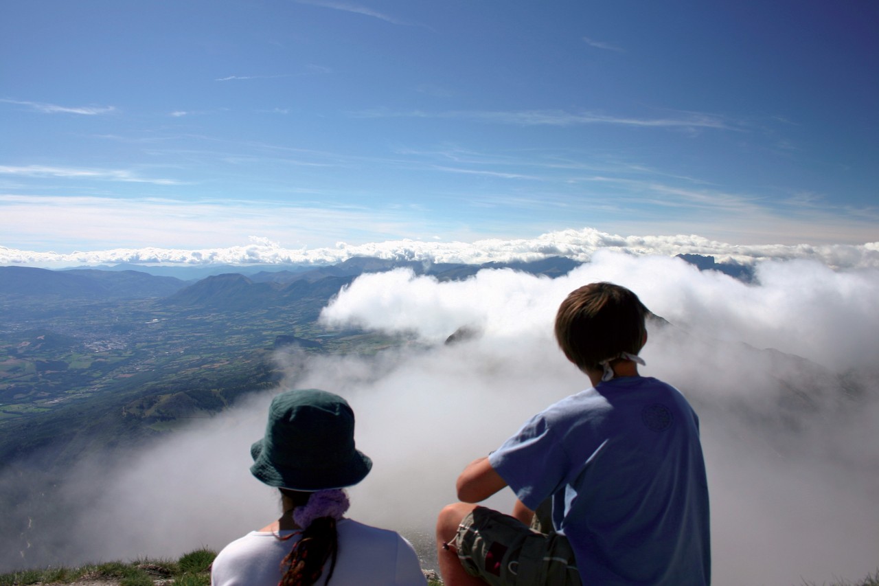 Nuages sur les hauteurs de Gap