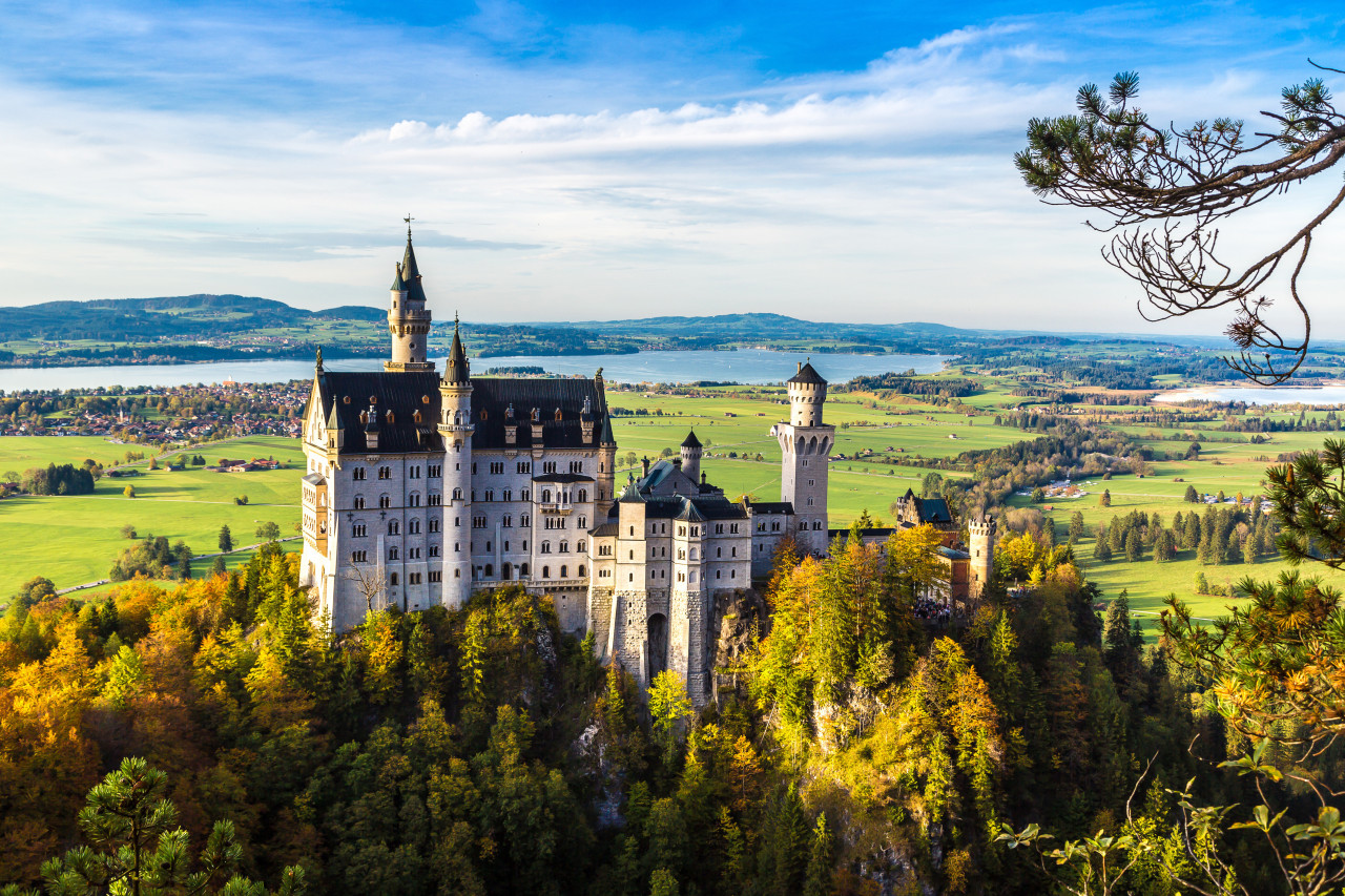 Château de Neuschwanstein.