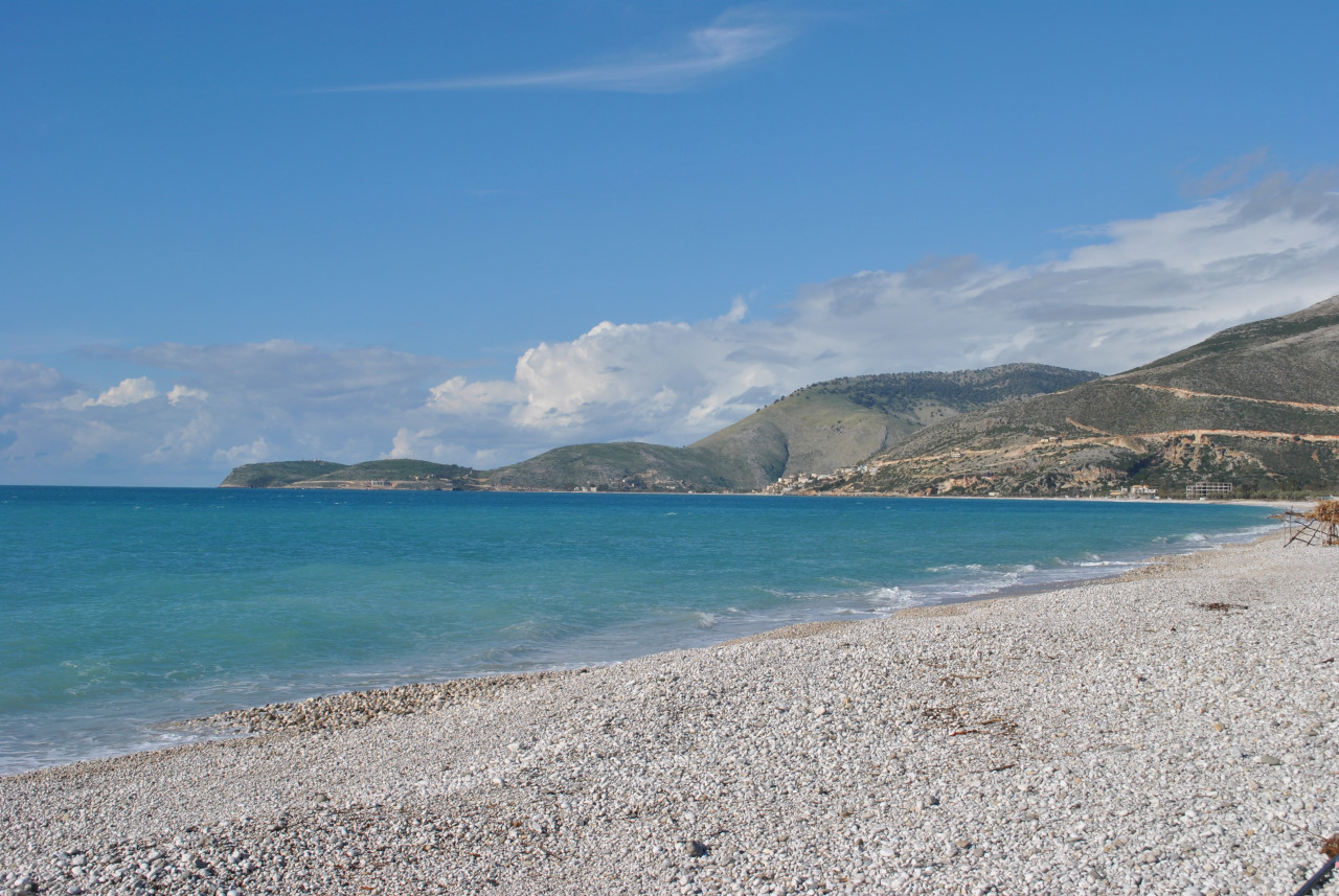 Plage de Borsh.