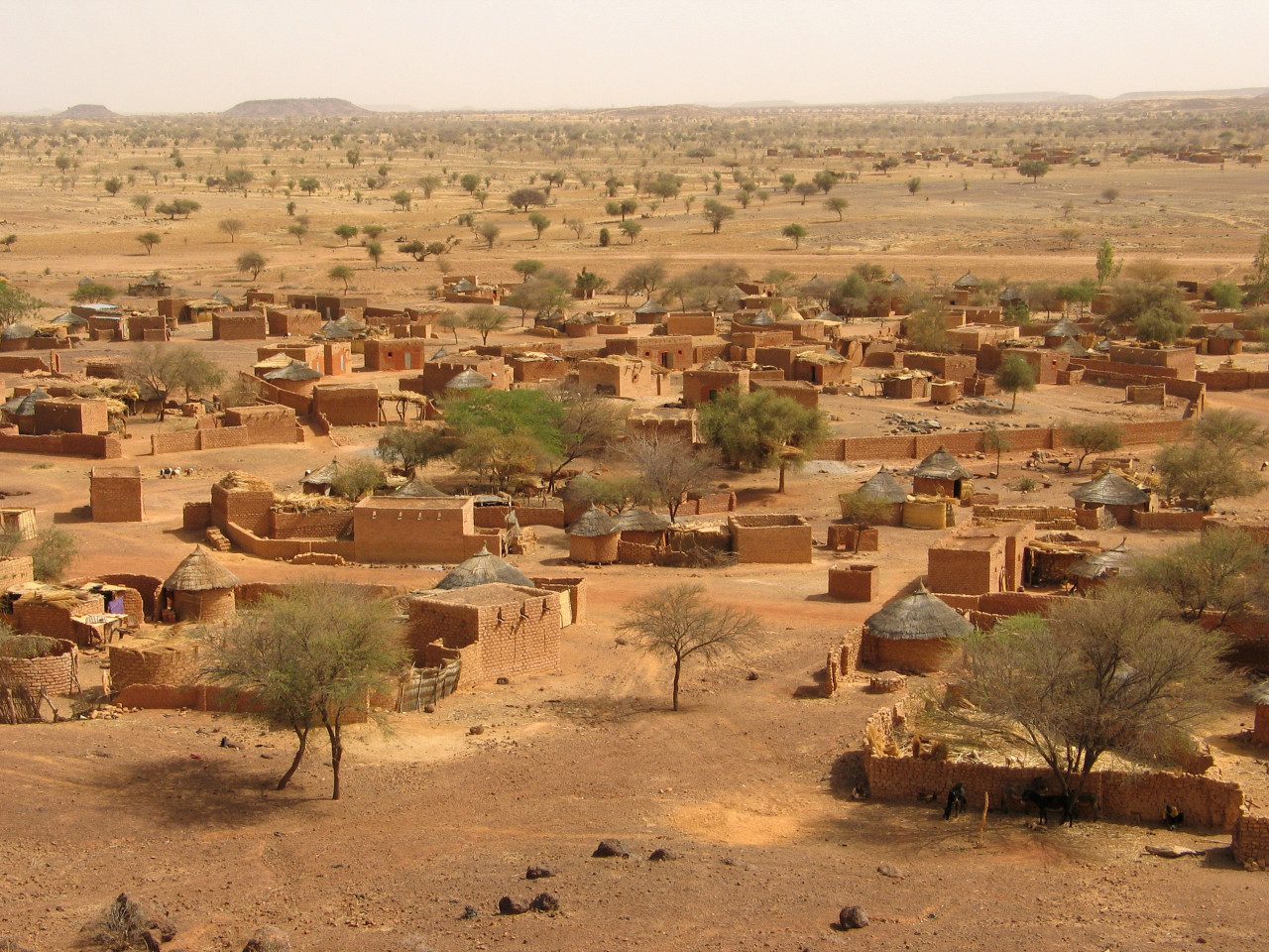 Le village de Bani, Sahel.