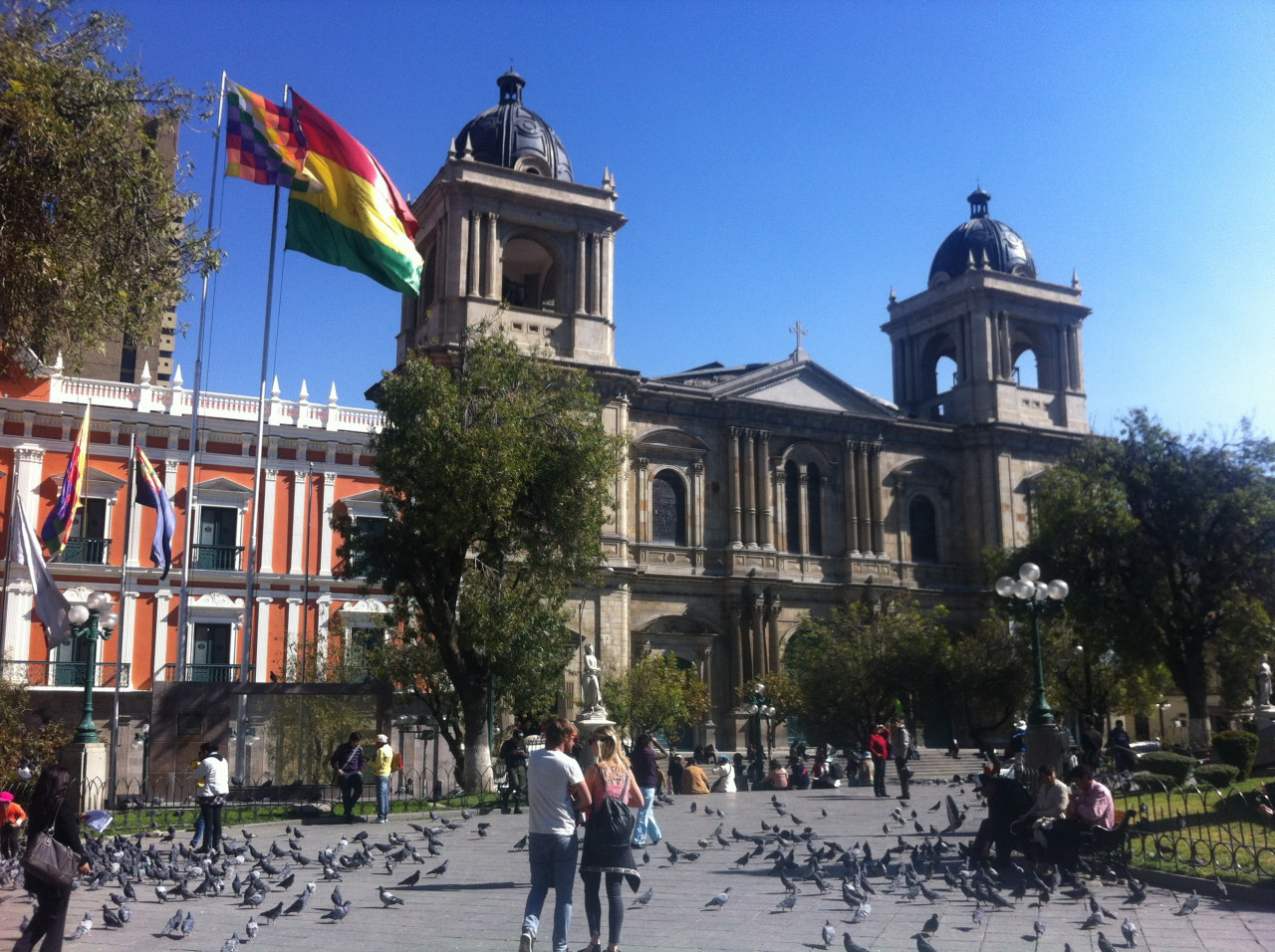 La cathédrale de La Paz.