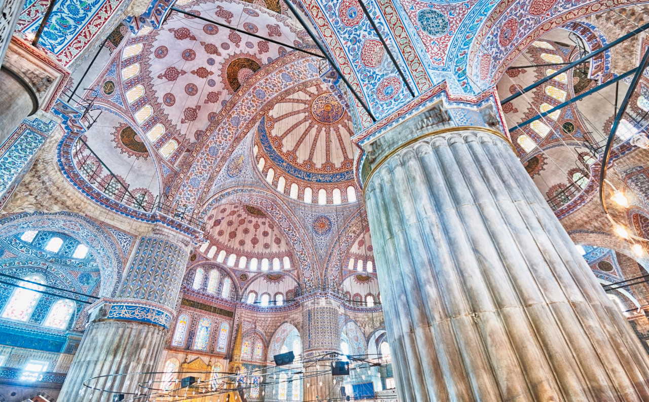 La Mosquée Bleue.