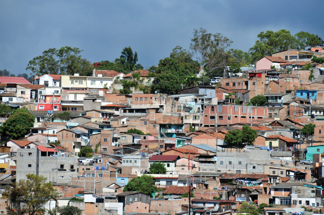 Vue sur la ville de Tegucigalpa.