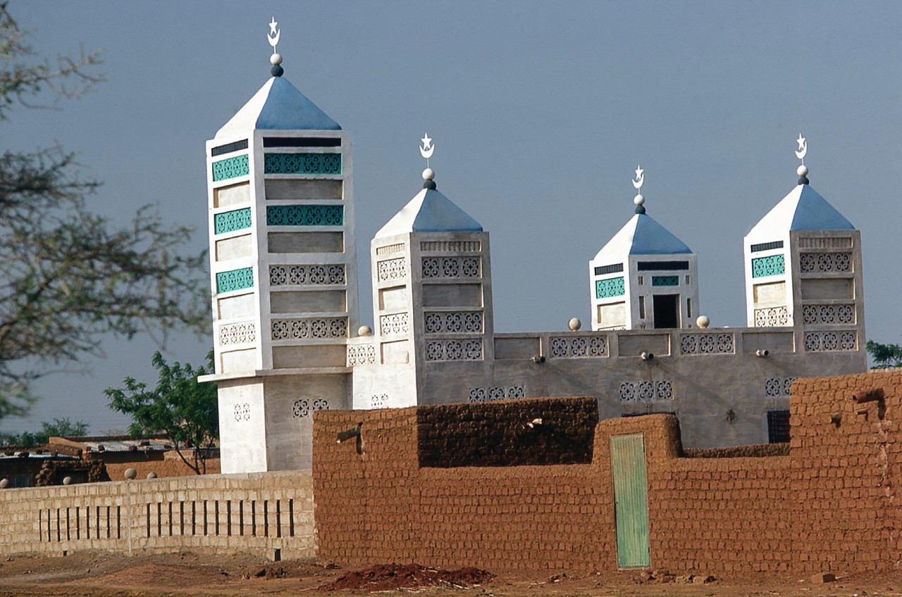 Mosquée dans les environs d'Ouahigouya.