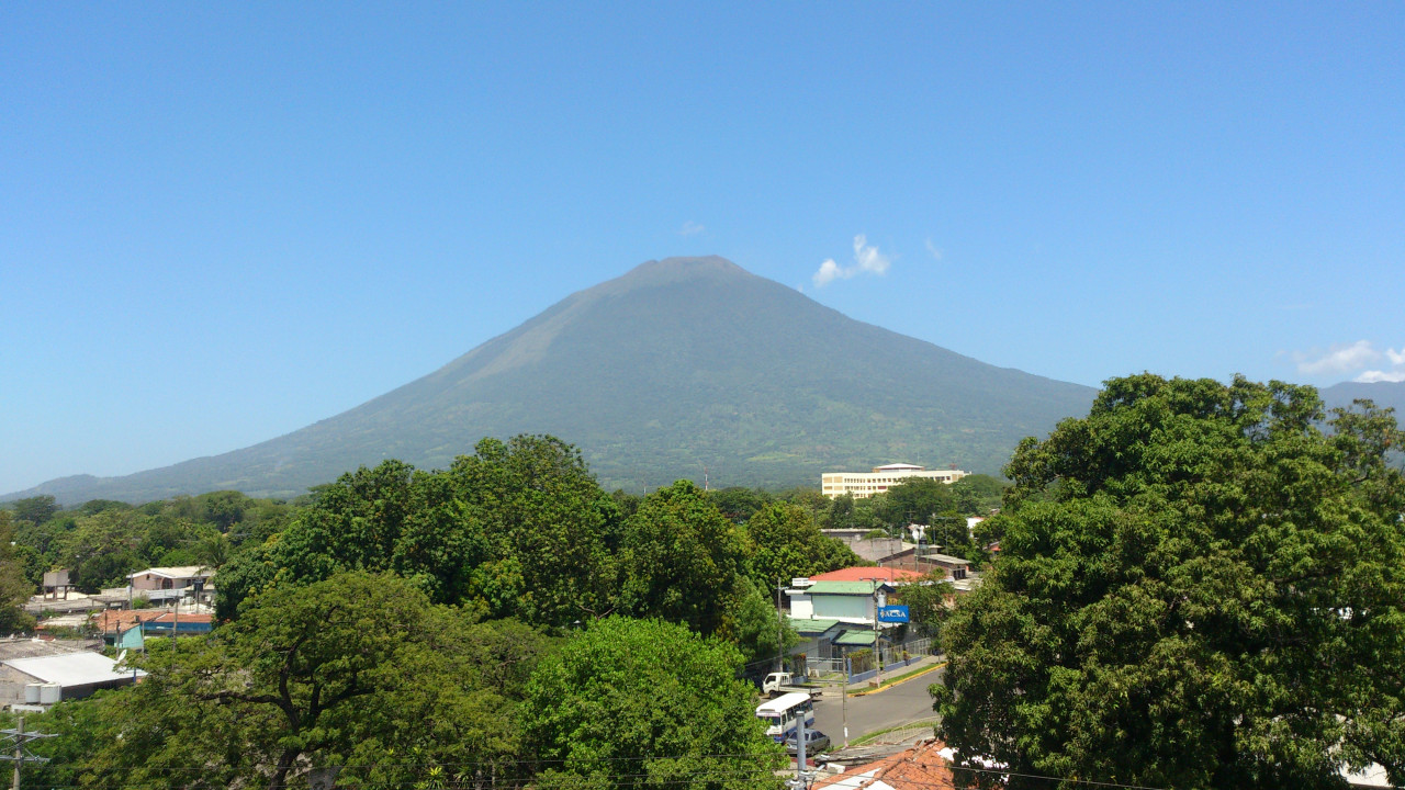 Le volcan de San Miguel.