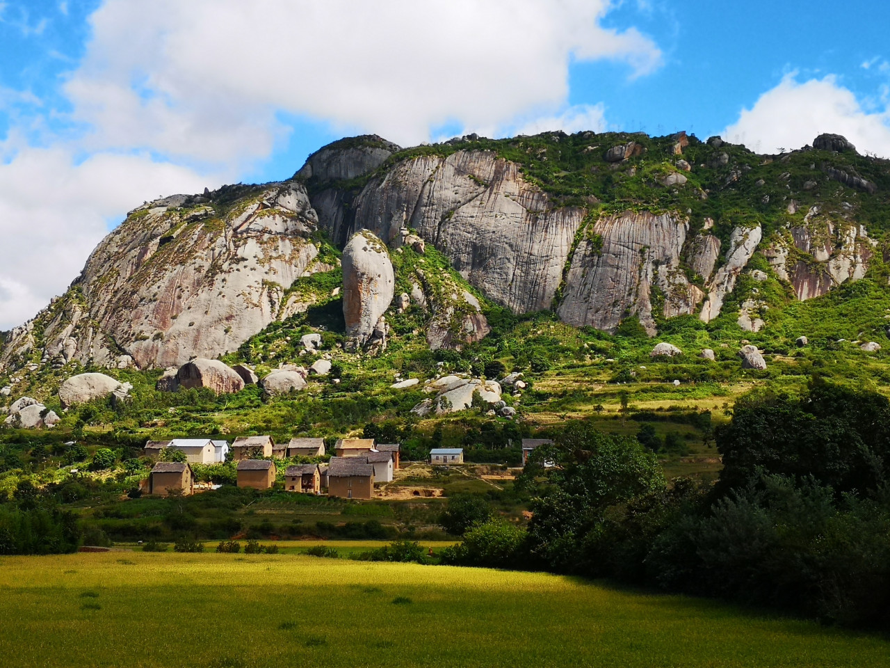 Entre Fianarantsoa et Ambalavao.