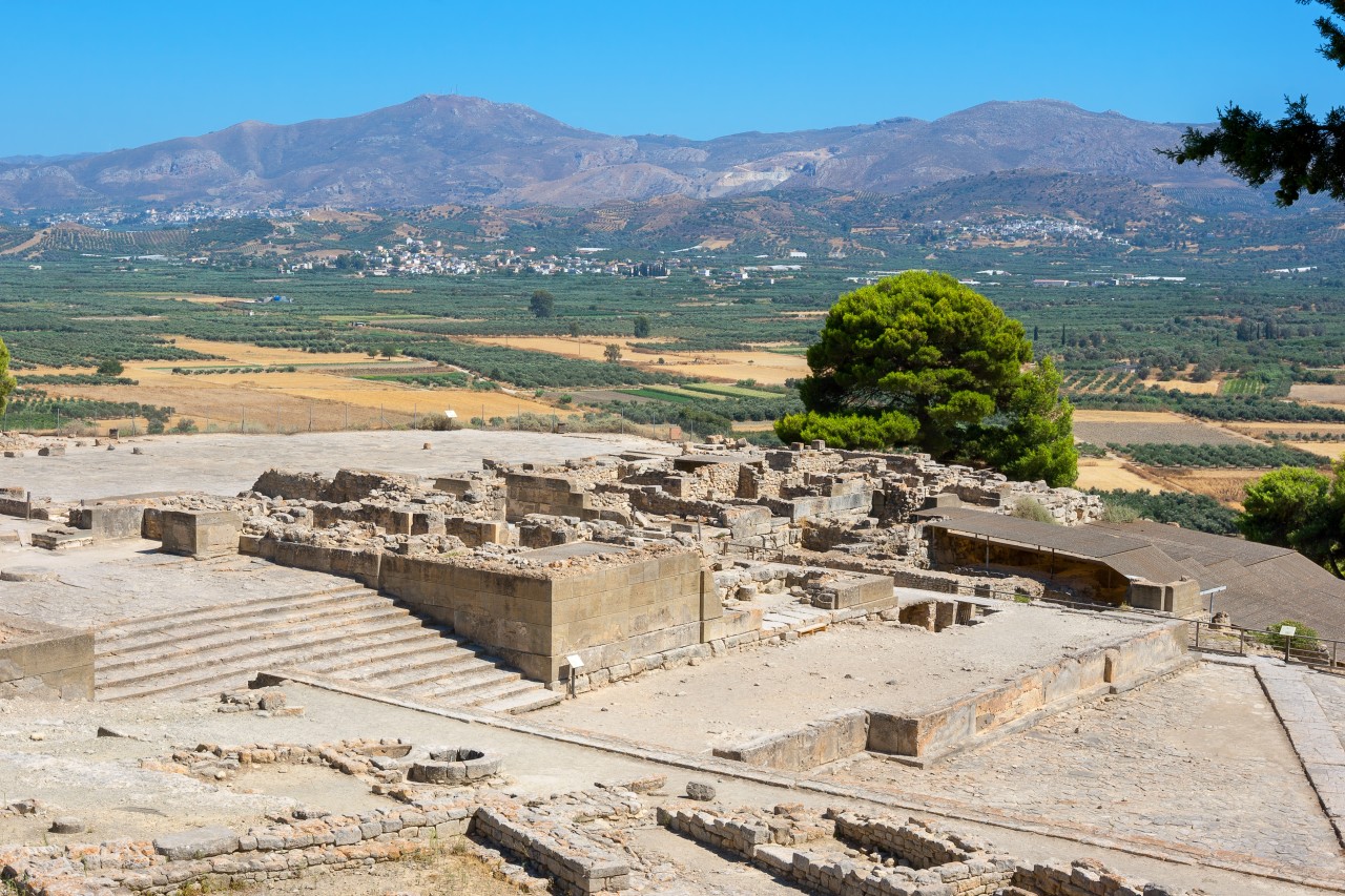 Site de Phaestos.