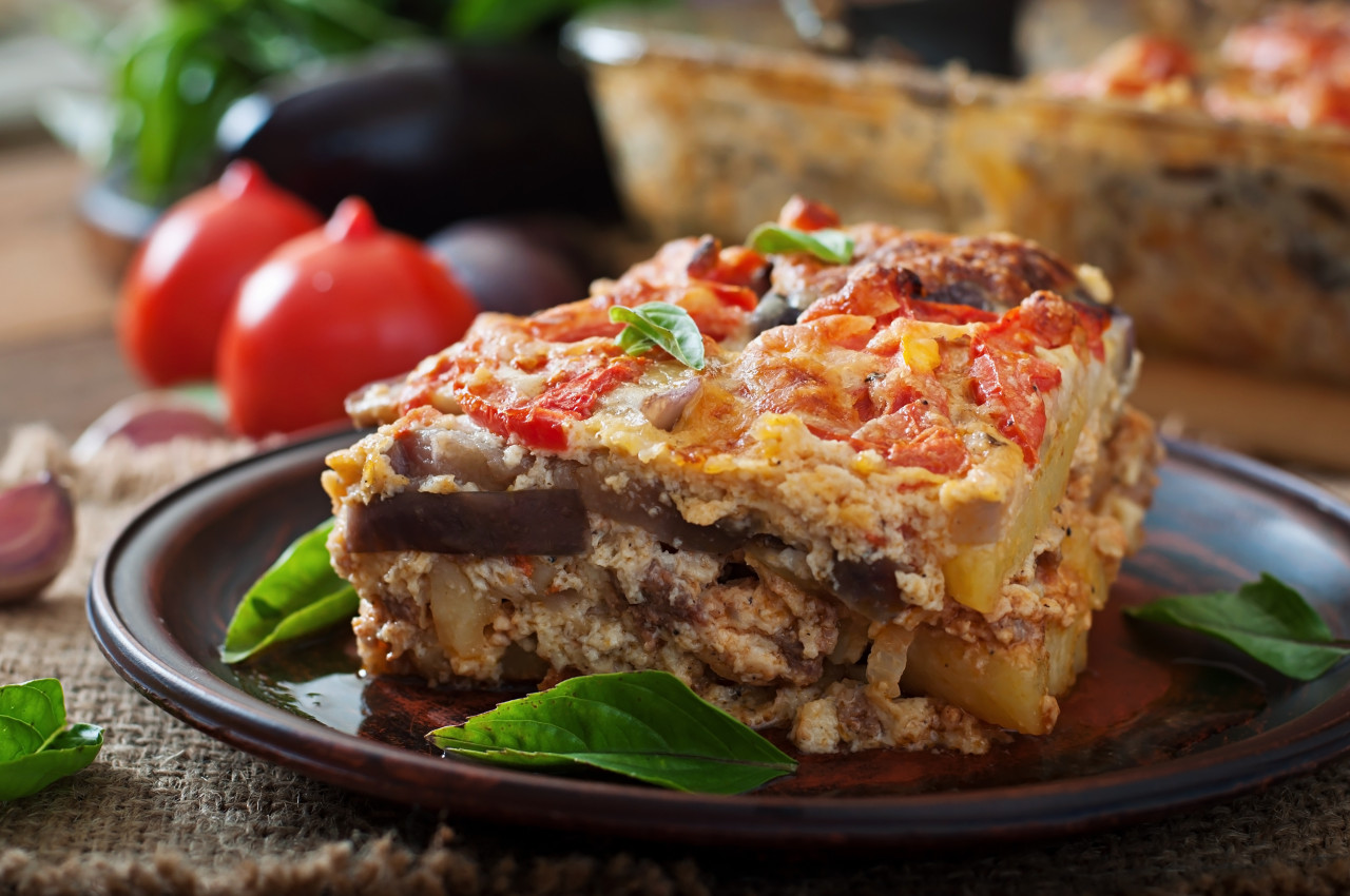 Moussaka.