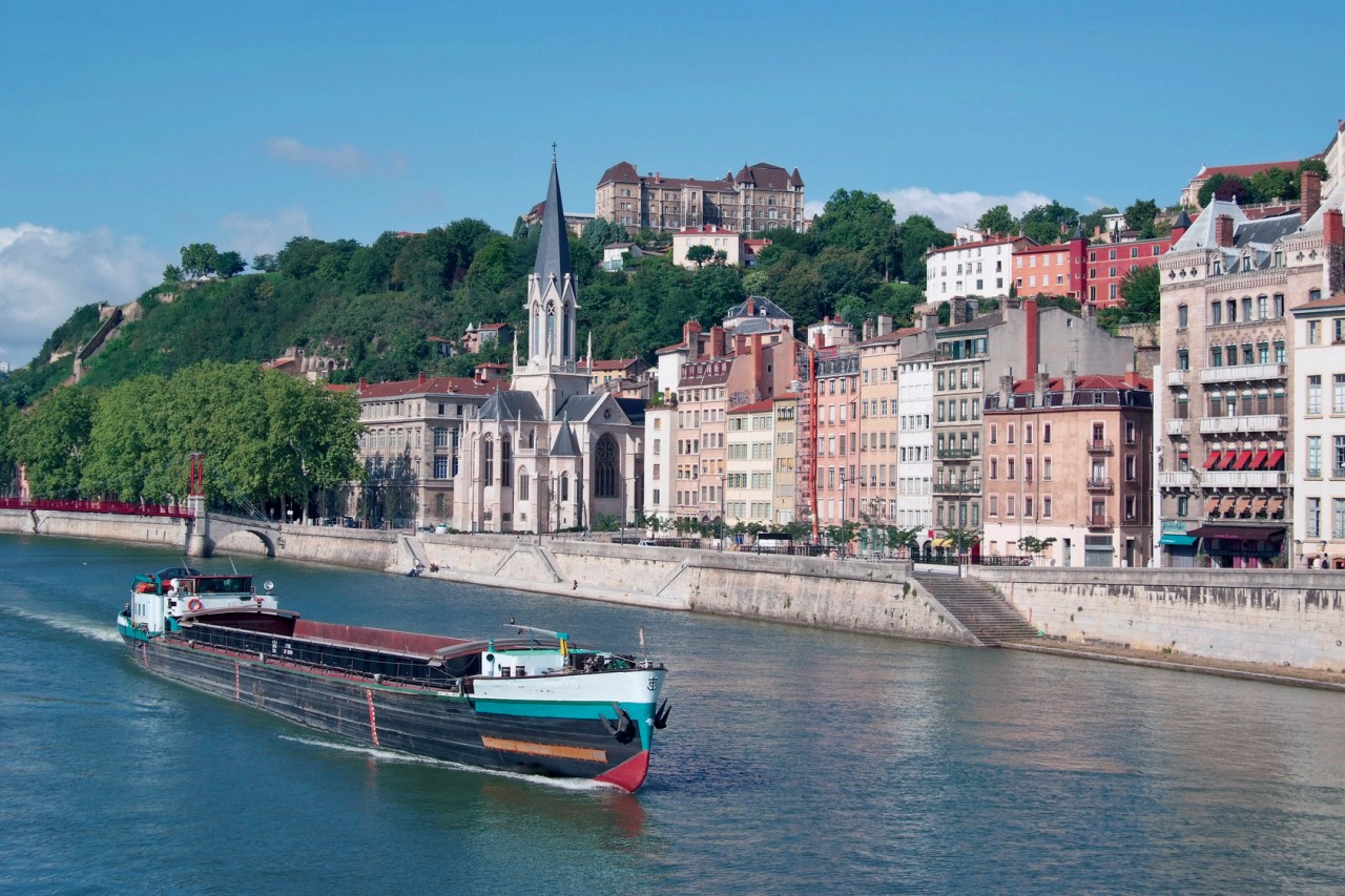 La Saône à Lyon