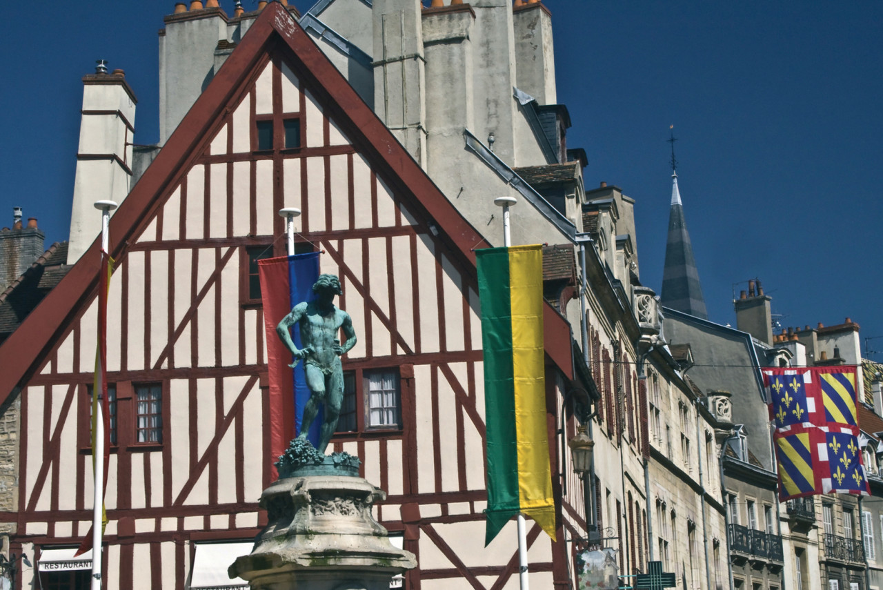 La place François Rude - Dijon