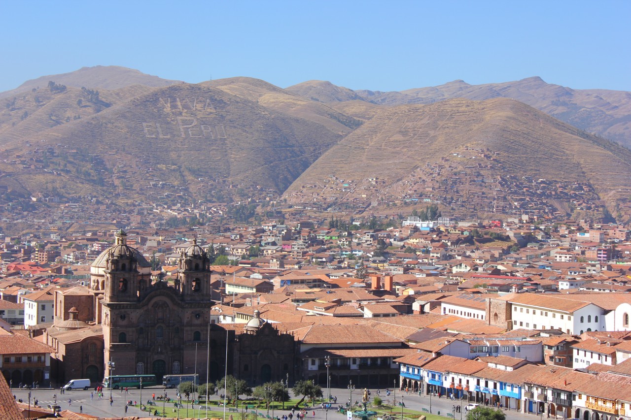 Vue sur la ville de Cusco.