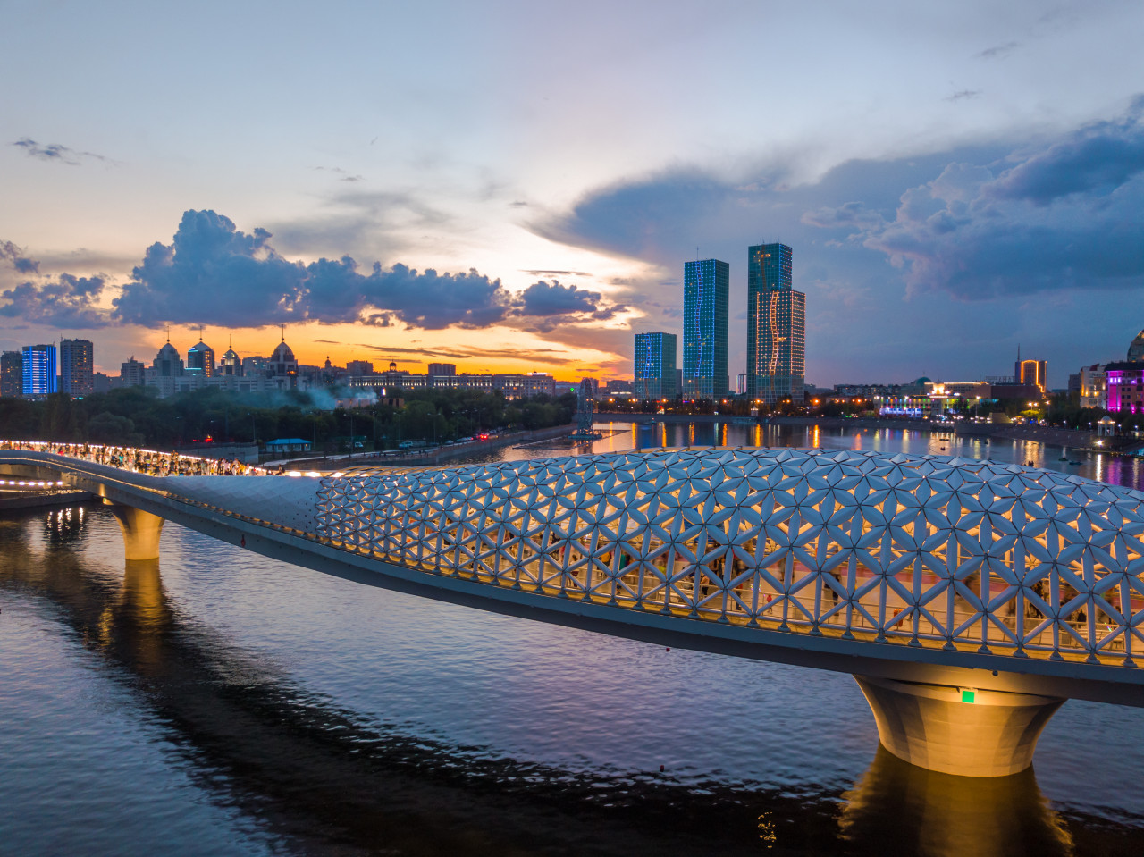 Vue sur Astana.