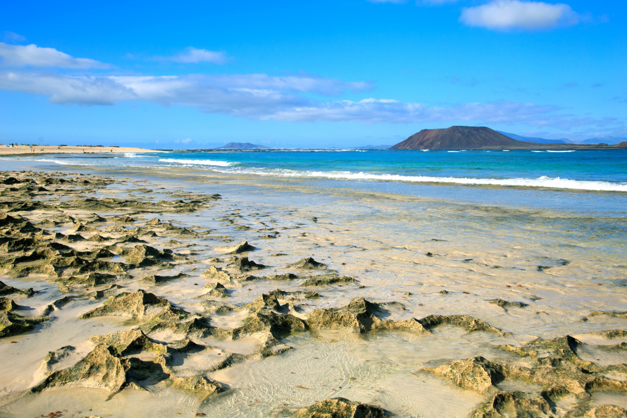 Plage de Corralejo.