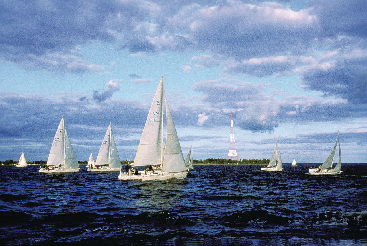 Navigation au large d'Annapolis