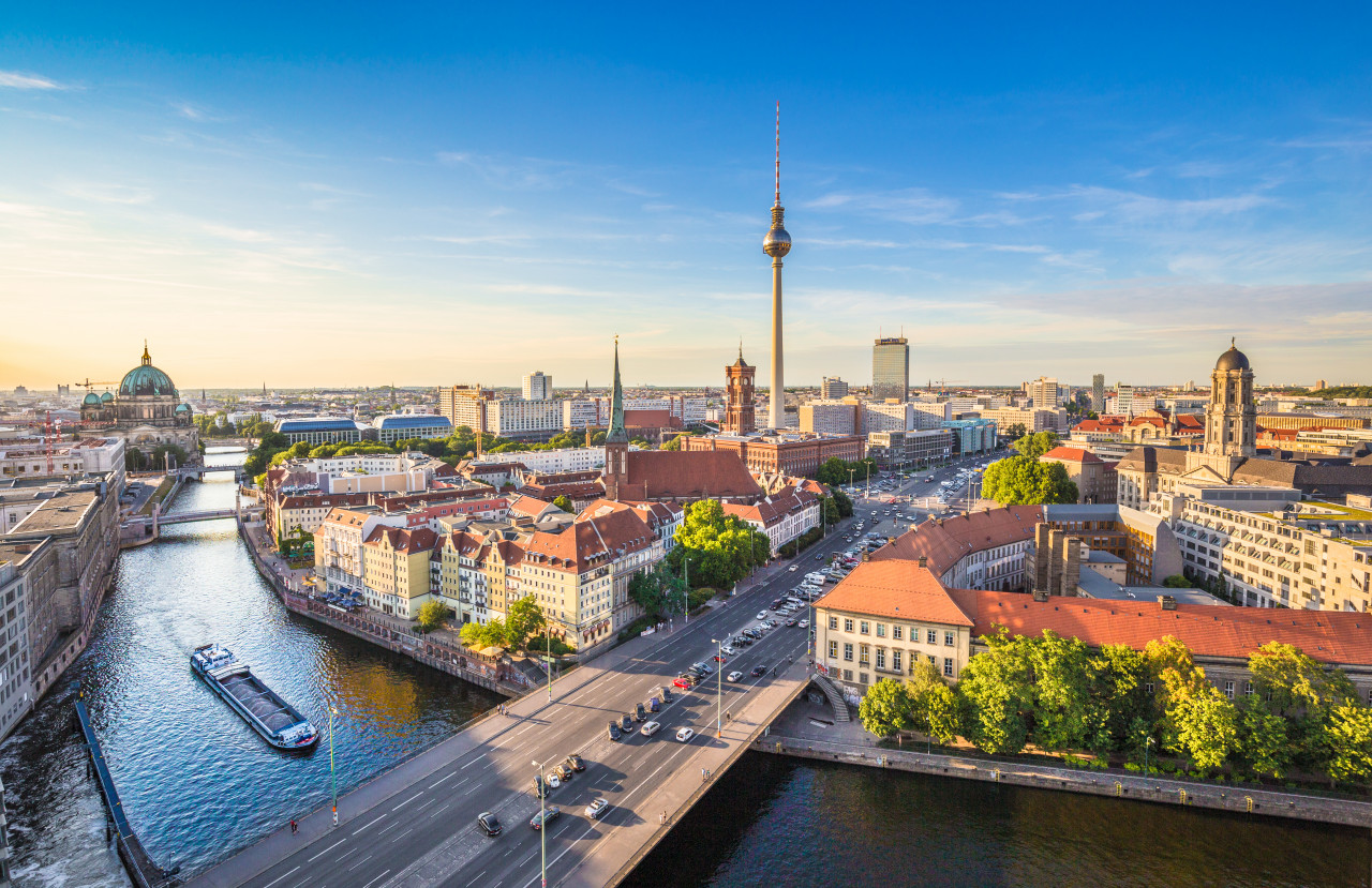 Vue sur Berlin.