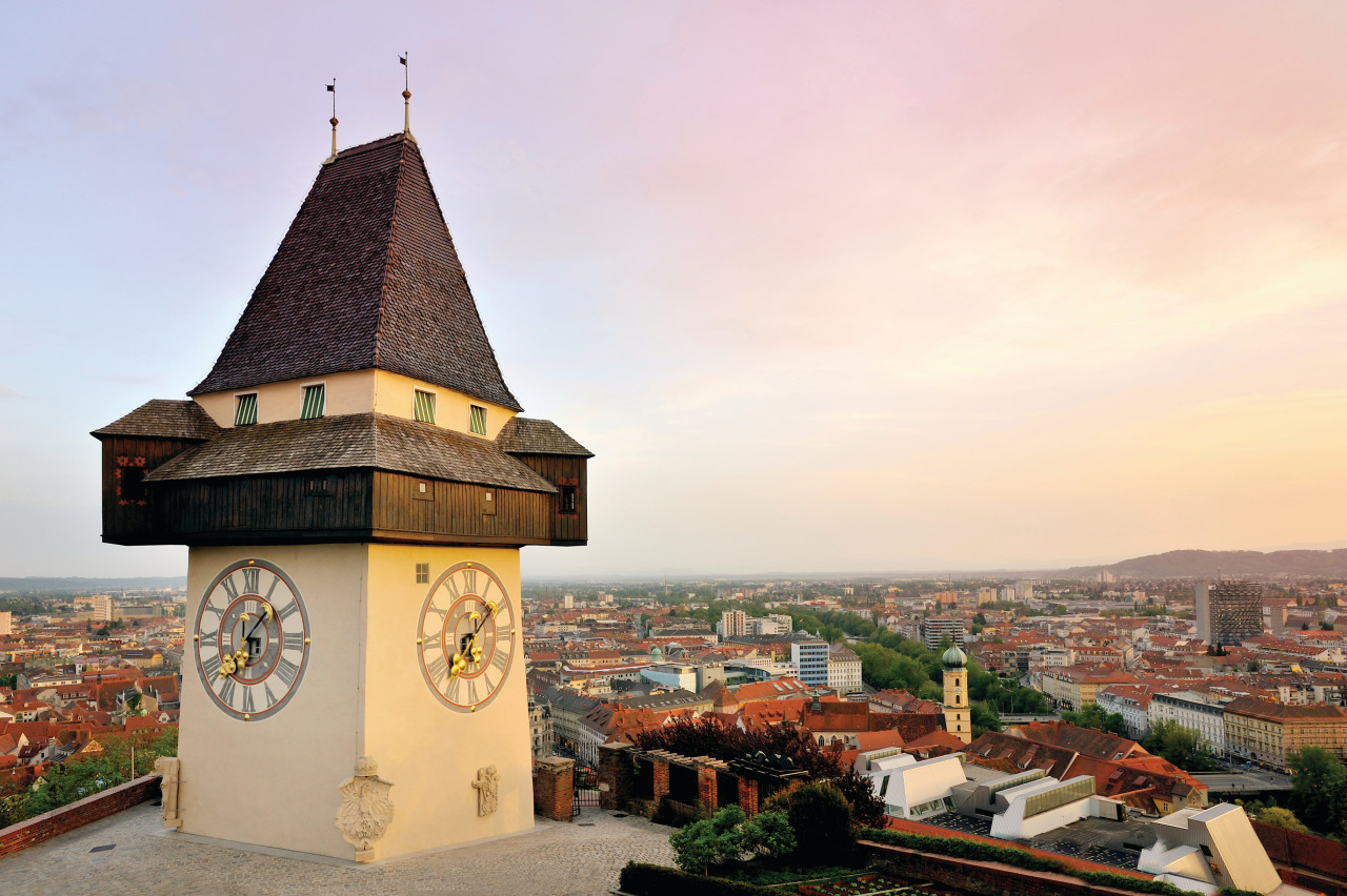 Tour de l'horloge, Graz.