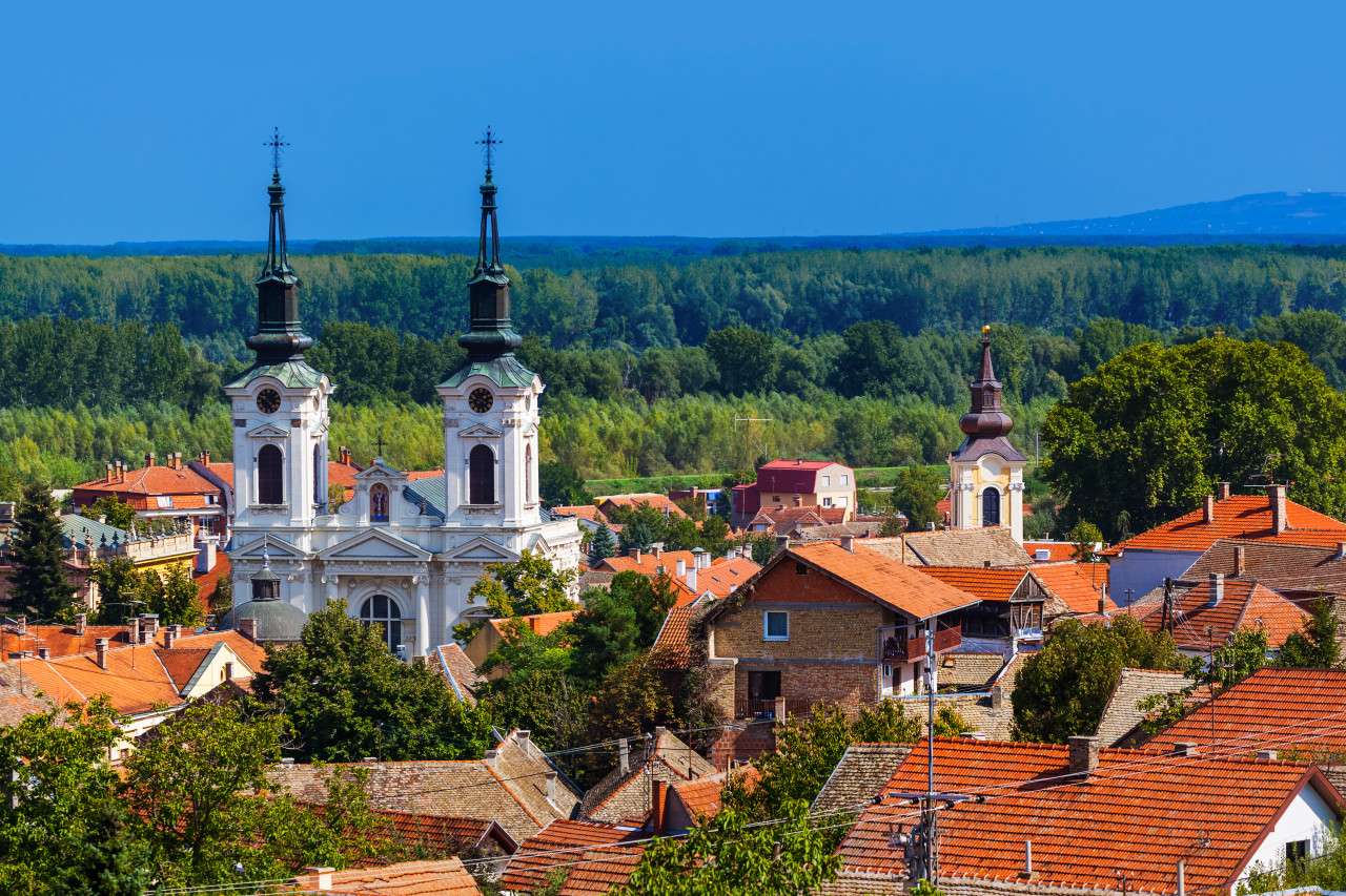 Vue sur Sremski Karlovci.