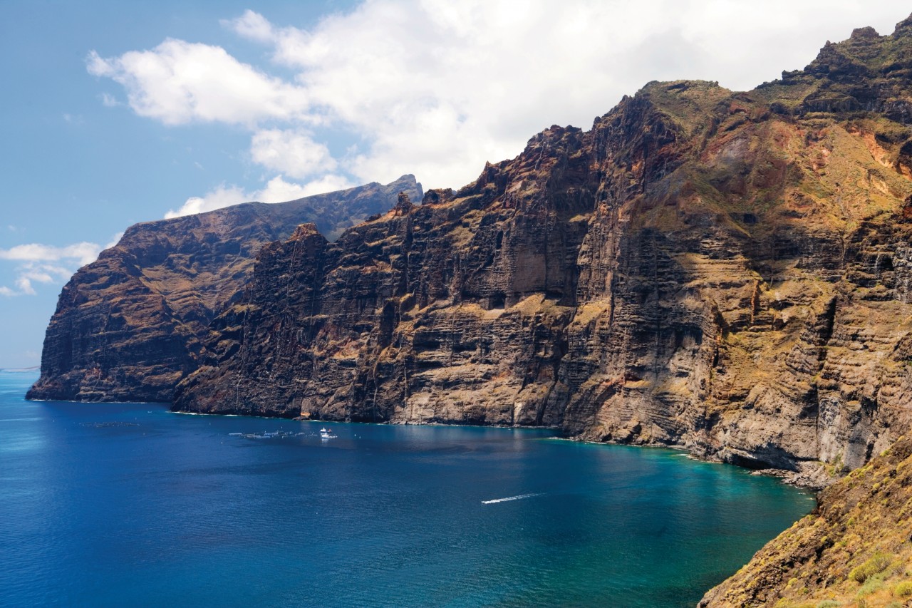 L'acantilado de Los Gigantes.