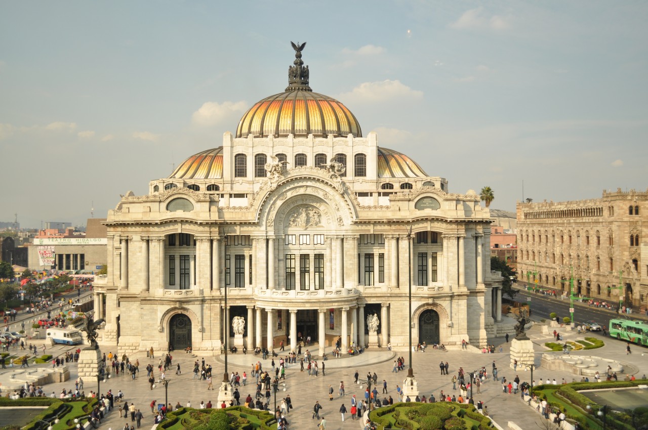 Palacio de Bella Artes, Mexico City, Mexique.