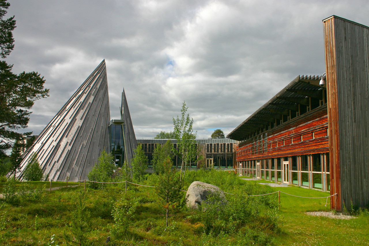 Le parlement sâme (Samediggi) à Karasjok, en Norvège.