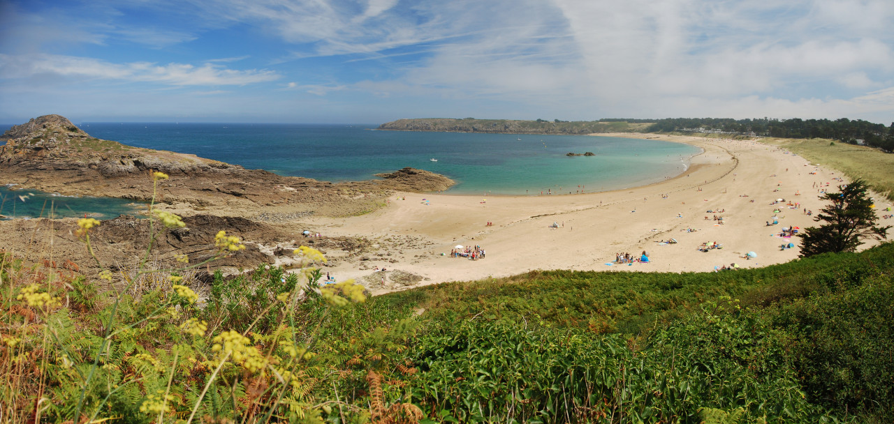 Plage des Chevrets, Saint-Coulomb.