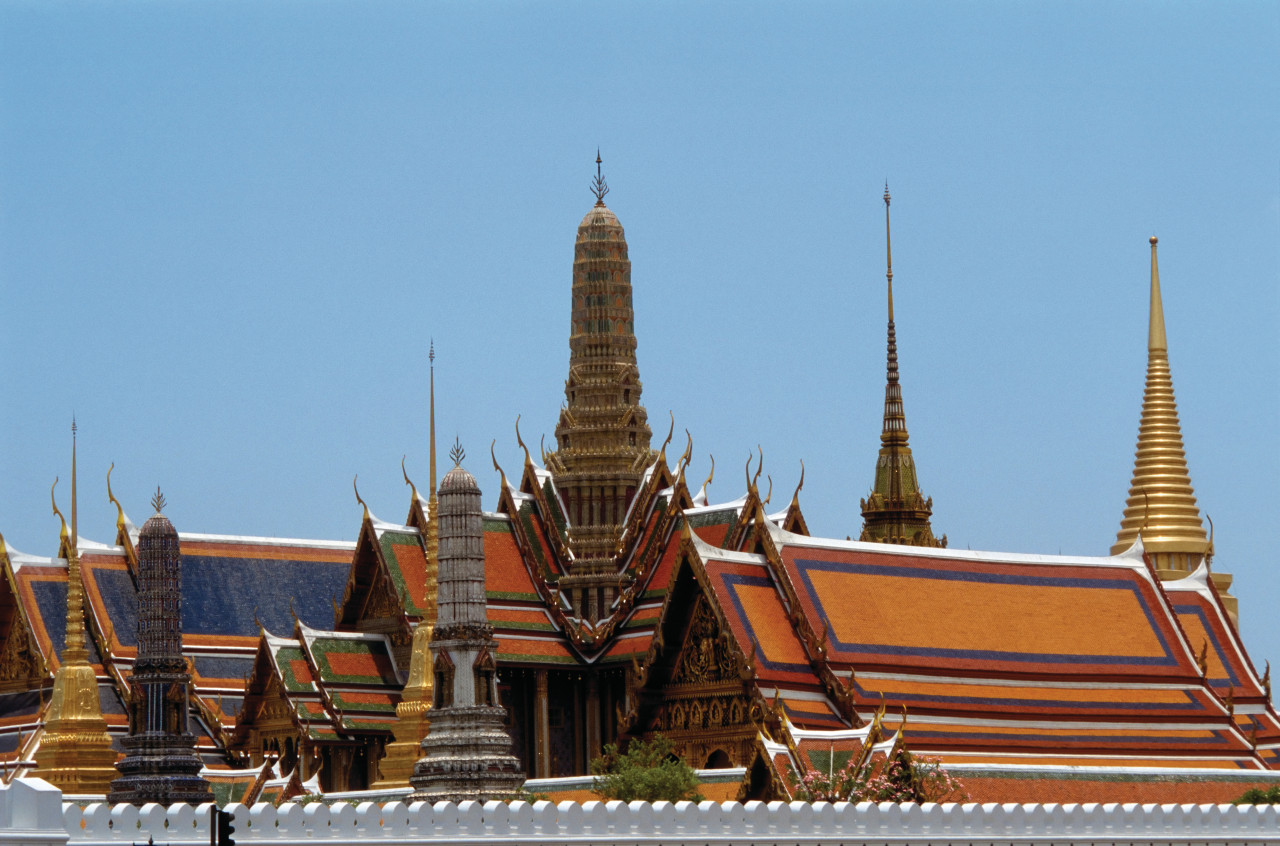 Wat Phra Kaew et le Grand Palais.