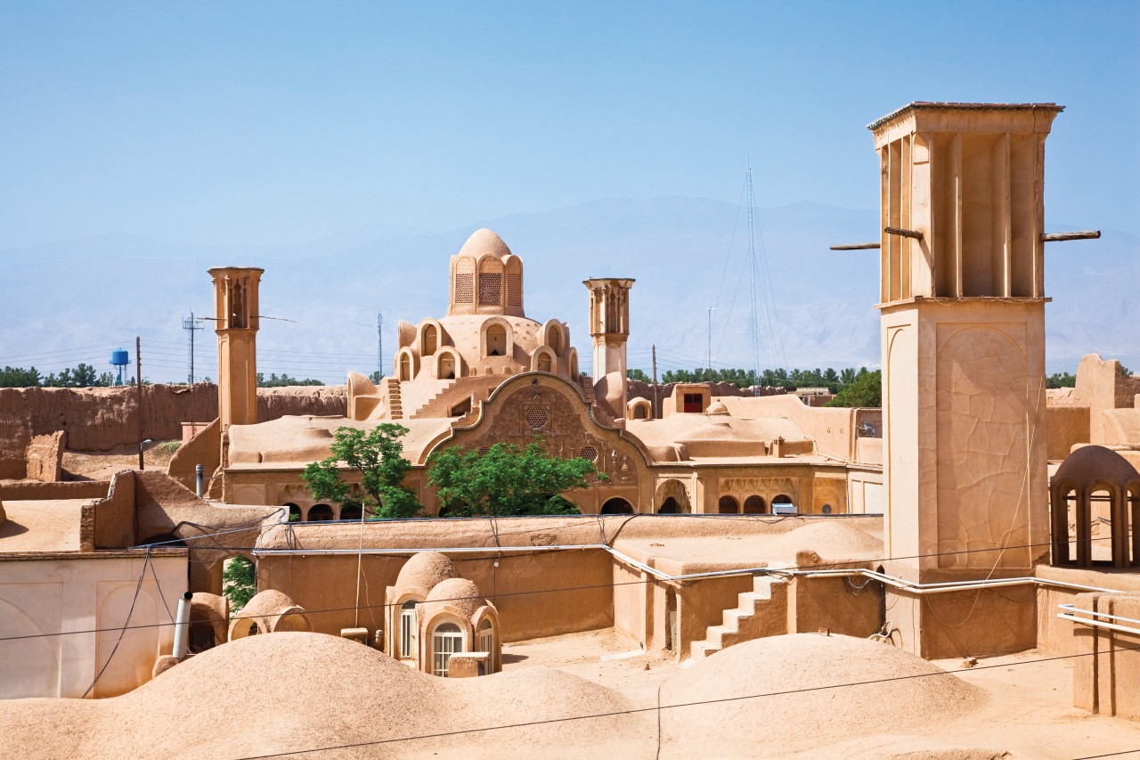 Tour des vents, Kashan.