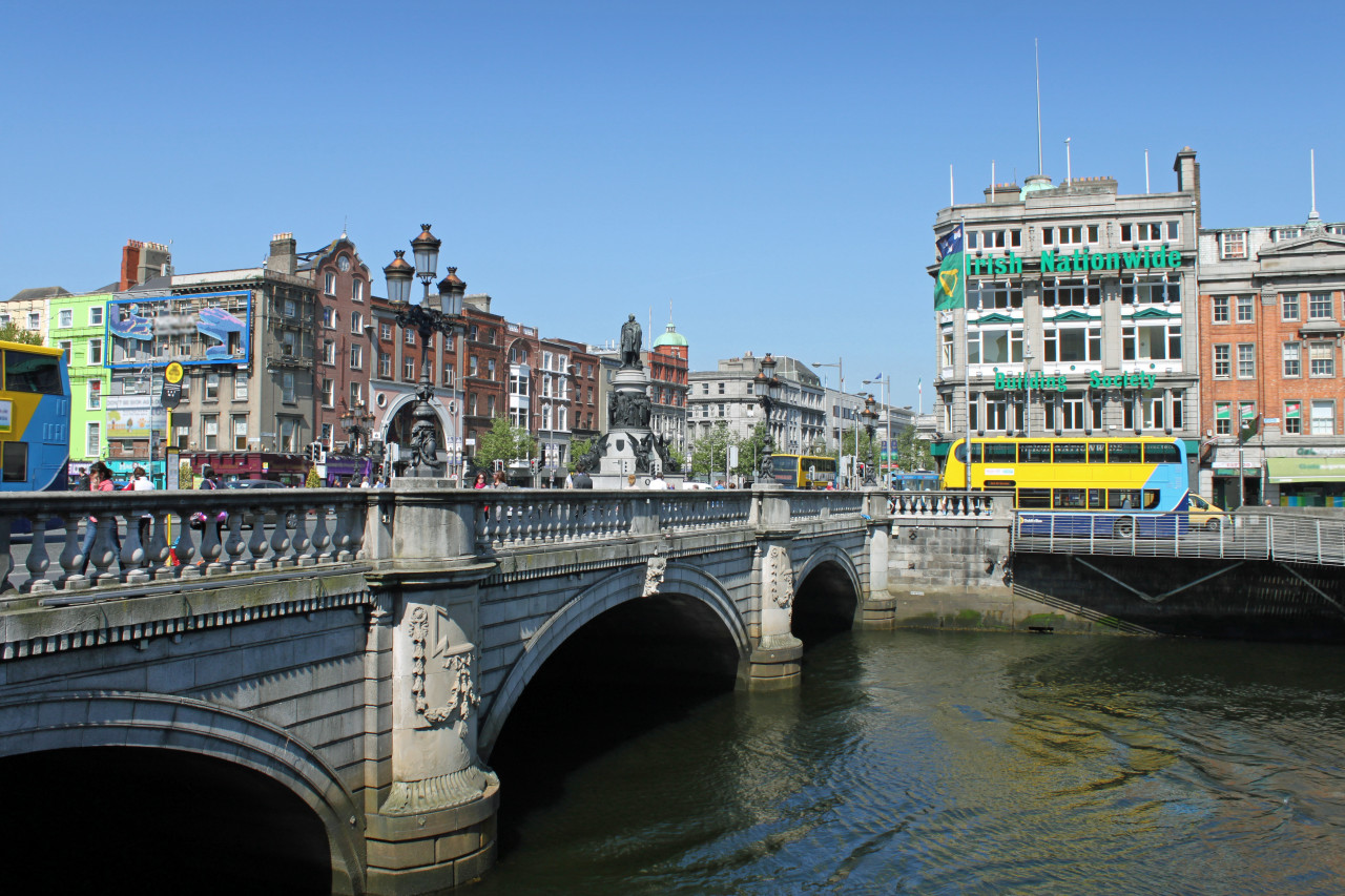 O'Connell Bridge.