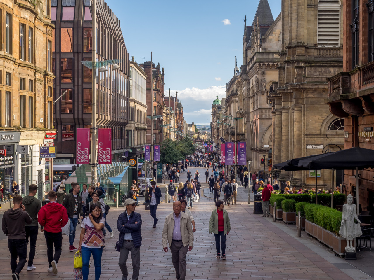 Buchanan street, Glasgow.