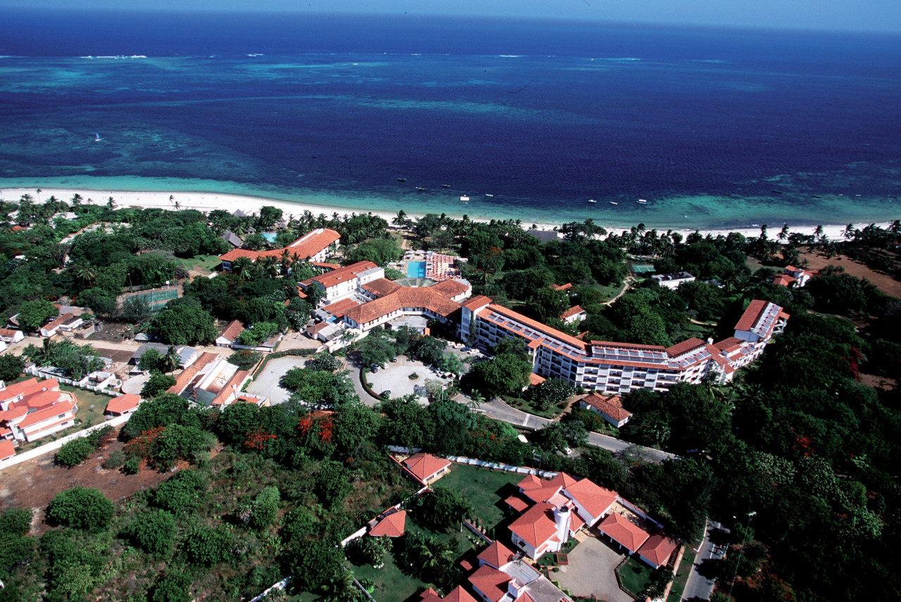 Hôtel en bord de plage