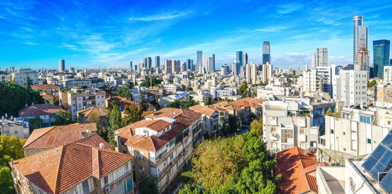 Vue sur Tel Aviv.